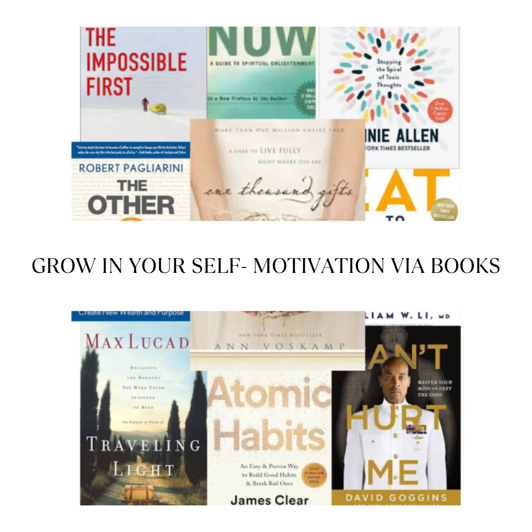 GROW in your Self- Motivation via Books