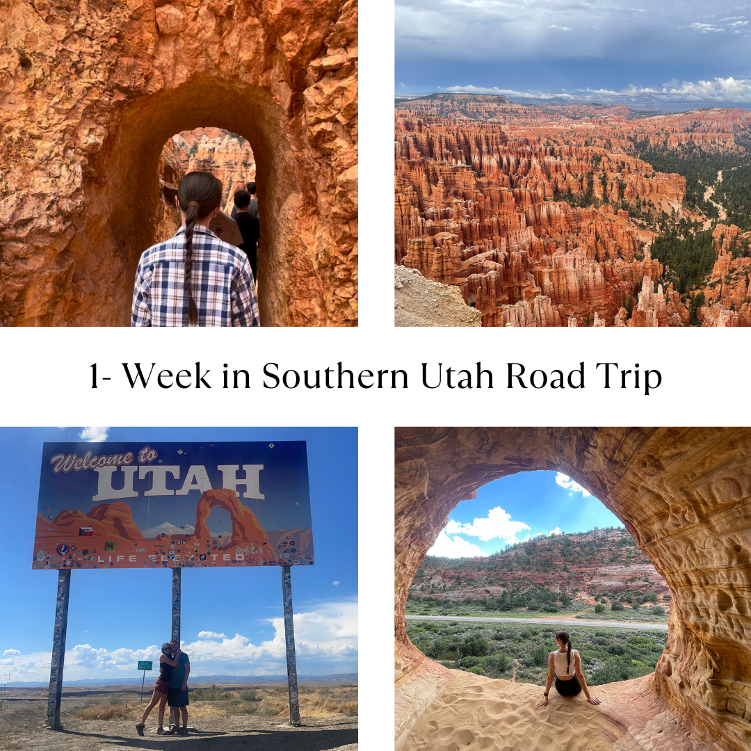 1- Week in Southern Utah Road Trip 