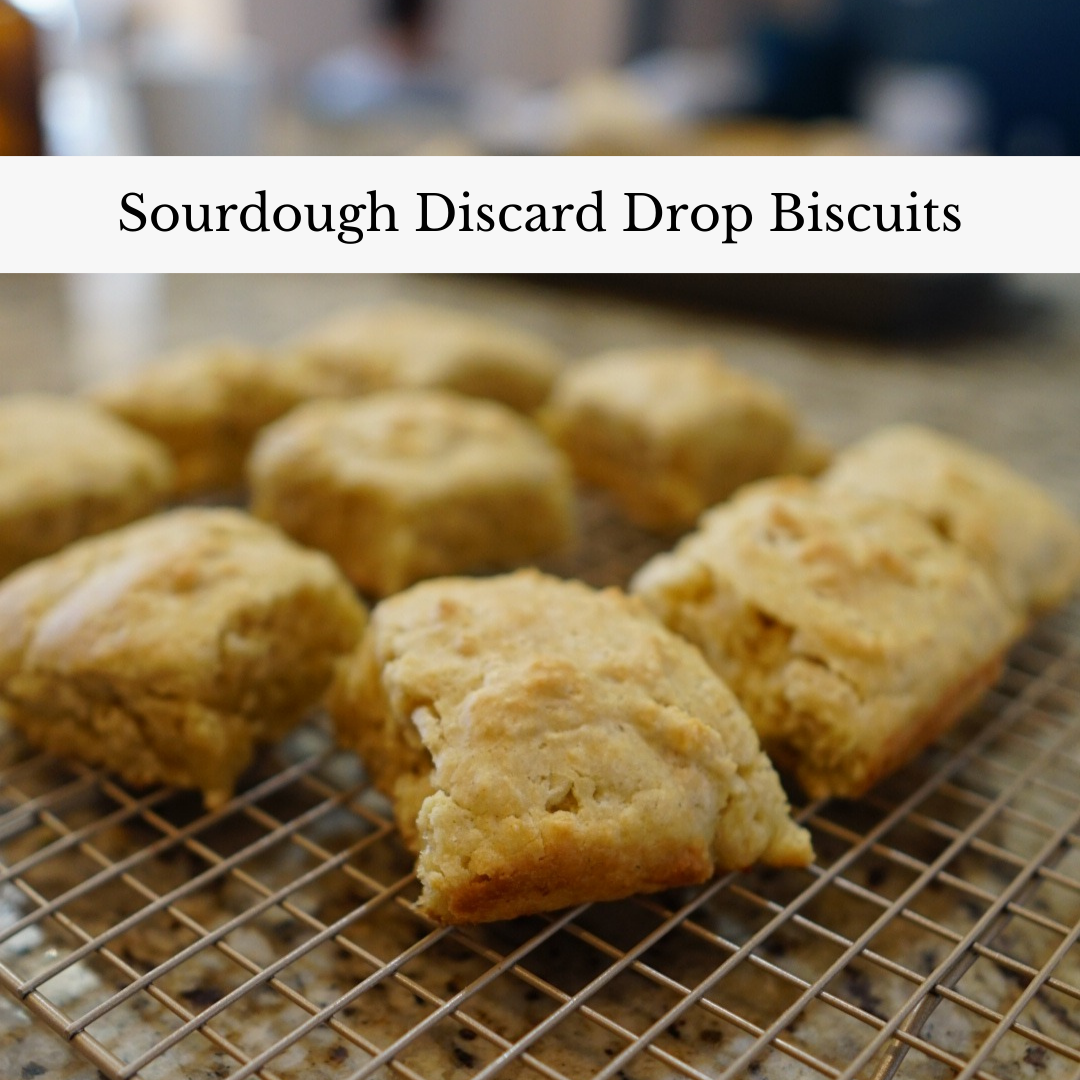 Sourdough Discard Drop Biscuits